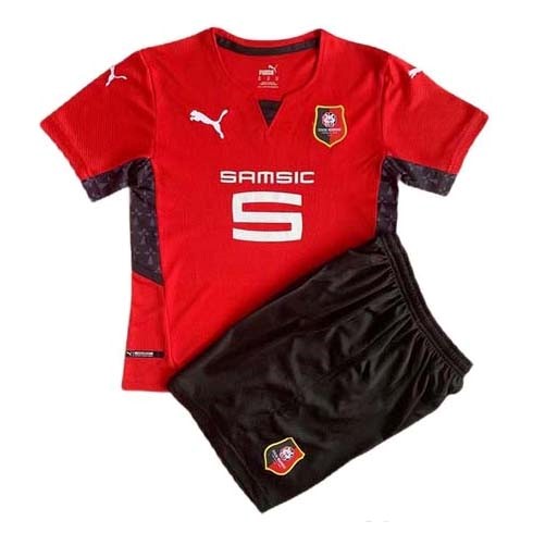 Camiseta Stade Rennais 1ª Kit Niño 2021 2022